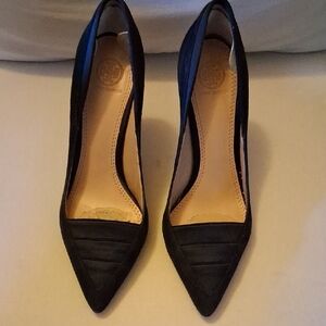 Tory Burch Black Pointed Heels